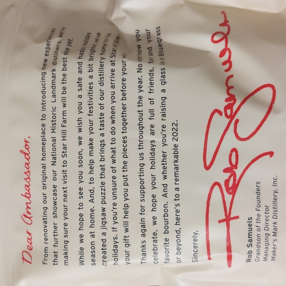 Maker's Mark Puzzle - Picture 2 of 3